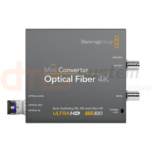 Mini Converter Optical Fiber 4K