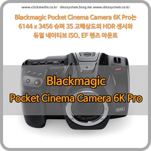 Blackmagic Pocket Cinema Camera 6K Pro [블랙매직디자인]