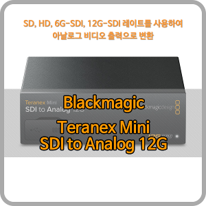Blackmagic Teranex Mini SDI to Analog 12G [블랙매직디자인]