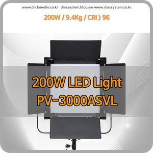200W LED PV-3000ASVL / 방송용 LED라이트
