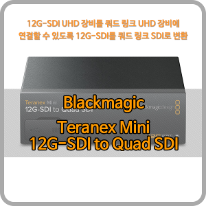 Blackmagic Teranex Mini 12G-SDI to Quad SDI [블랙매직디자인]