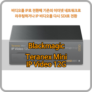 Blackmagic Teranex Mini IP Video 12G [블랙매직디자인]
