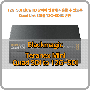 Blackmagic Teranex Mini Quad SDI to 12G‑SDI [블랙매직디자인]
